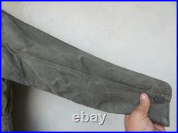US ARMY WW2 Authentique Combinaison HBT Impregnée Anti Gaz PG Vendu en l'état
