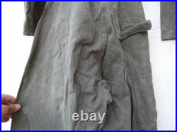 US ARMY WW2 Authentique Combinaison HBT Impregnée Anti Gaz PG Vendu en l'état