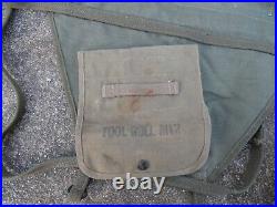 US ARMY WW2 Lot Musette 36 Pelle T Calecon Talc Divers Articles