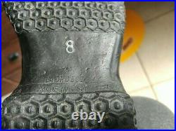 US ARMY WW2 RUBBER OVERSHOES taille 8 FABRICATION LA CROSSE