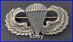 US WW2 / Brevet de parachutiste US, sterling (authentique)