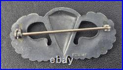 US WW2 / Brevet de parachutiste US, sterling (authentique)