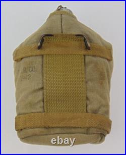 US WW2 Gourde US complète, cavalerie / parachutiste (authentique)
