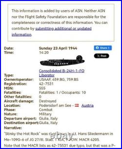 US WW2 / Holster de poitrine M3, nominatif identifier kia (authentique)