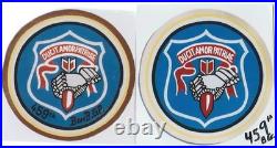 US WW2 / Holster de poitrine M3, nominatif identifier kia (authentique)