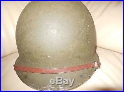 Us Wwii Casque Fixed & Hawley Liner 1942 Type 1