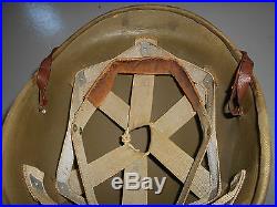 Us Wwii Casque Fixed & Hawley Liner 1942 Type 1