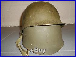 US WWII FIXED CASQUE 213B AVEC WESTINGHOUSE LINER 1942