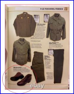 US ww2 Dday Brodequins Nurse Wac Omaha Utah 29th 4th 1st 101st 82nd casque Veste