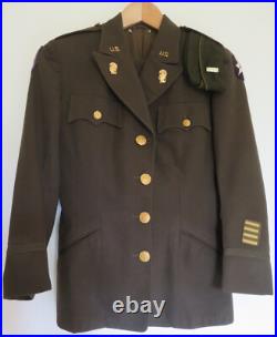 Uniforme U. S. Feminin Wac Officer Normandie 1944