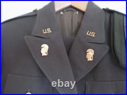 Uniforme U. S. Feminin Wac Officer Normandie 1944
