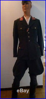 Uniforme allemand ww2 waffenrock Luftwaffe veste et pantalon authentiques