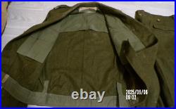 Uniforme battle dress drap laine capitaine infanterie coloniale indo