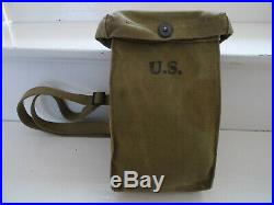 Us Army Ww2 Sacoche Porte Chargeurs Thompson Original Independent Awnings 1942