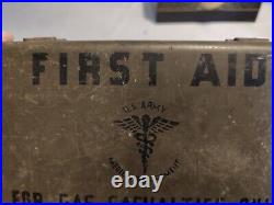 Us Ww2 Army First Aid For Gas Casualties Only Medical Department D'époque /jeep