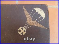 Valise Officier 1° RCP 1943-1950 Chasseur Parachutiste Ancien Scout de France