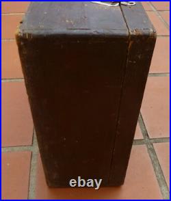 Valise Officier 1° RCP 1943-1950 Chasseur Parachutiste Ancien Scout de France