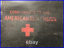 Valise de l'American Red Cross pour les prisonniers de guerre US 1942