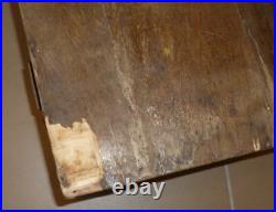 Valise peinte en bois 6° RTS Régiment Tirailleurs Sénégalais ORIGINAL Coloniale