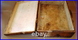 Valise peinte en bois 6° RTS Régiment Tirailleurs Sénégalais ORIGINAL Coloniale