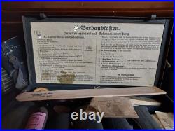 Verbandkasten, trousse de secours ww2