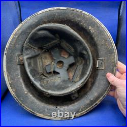 Véritable Seconde Guerre Mondiale WW2 Armée Britannique Combat Casque Avec Liner