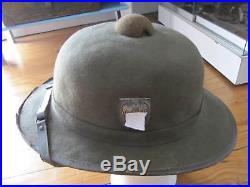 Véritable casque allemand tropical WW2