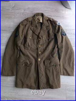 Veste 4 Poches us 40L ww2 wwii Originale Tenue De Sortie