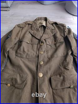 Veste 4 Poches us 40L ww2 wwii Originale Tenue De Sortie