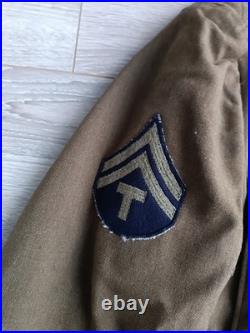 Veste 4 Poches us 40L ww2 wwii Originale Tenue De Sortie