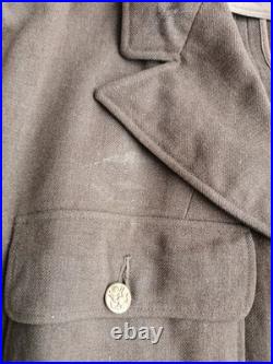 Veste 4 Poches us 40L ww2 wwii Originale Tenue De Sortie