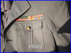 Veste 4 poches interprète sphinx barrettes décorations ww1 + culotte France 40