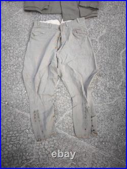 Veste 4 poches interprète sphinx barrettes décorations ww1 + culotte France 40