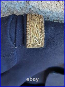 Veste Contre Amiral 1940-1944 Drap de laine Marine WWII ORIGINAL UNIFORME FRANCE