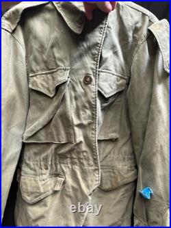 Veste De Combat US Armée D'Après-Guerre Taille 38 Petit / Regular