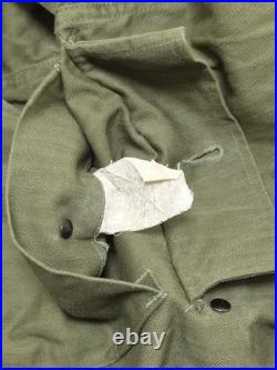 Veste HBT original US WW2 34R rabat anti-gaz jacket herringbone twill jeep Dodge