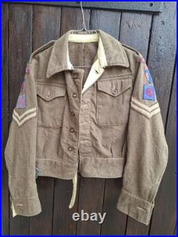Veste Vareuse Battle Dress P40 ww2