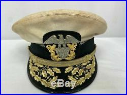 Veste + casquette de contre-Amiral US Navy datée Février 1945 WW2 ORIGINALE