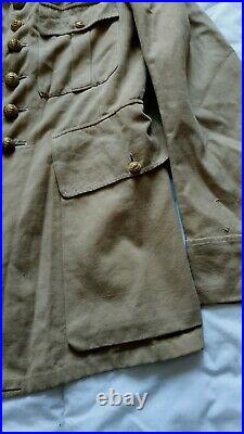 Veste coloniale WW1 WW2 officier médecin uniforme militaire 2 GM