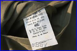 Veste de combat originale US ww2 M41 field jacket Sigmund Eisner Co