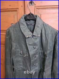 Veste de treillis Allemande WW2 Originale (1)