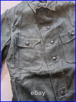 Veste de treillis Allemande WW2 Originale (1)
