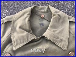 Veste paletot modèle 1938, troupes motorisées militaire Français ww2, post 1945