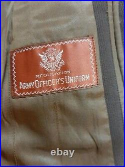 Veste us ww2 officier 101è Airborne montee d origine (101st airborne jacket)