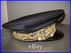 Vieille casquette Amiral marine