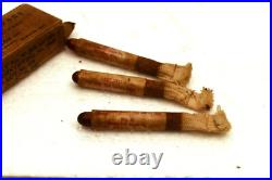 Vintage 1942 Militaire Iodine Tampons 3 Paquet Pratique Fournitures Co. WWII Era