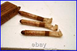 Vintage 1942 Militaire Iodine Tampons 3 Paquet Pratique Fournitures Co. WWII Era