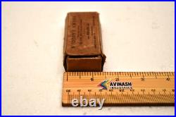 Vintage 1942 Militaire Iodine Tampons 3 Paquet Pratique Fournitures Co. WWII Era