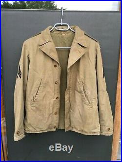 Vintage WW2 US Army Officer Field Jacket Airborn 1945