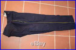 WW1 militaria pantalon d'uniforme 14-18 bleu marine avec liseré jaune